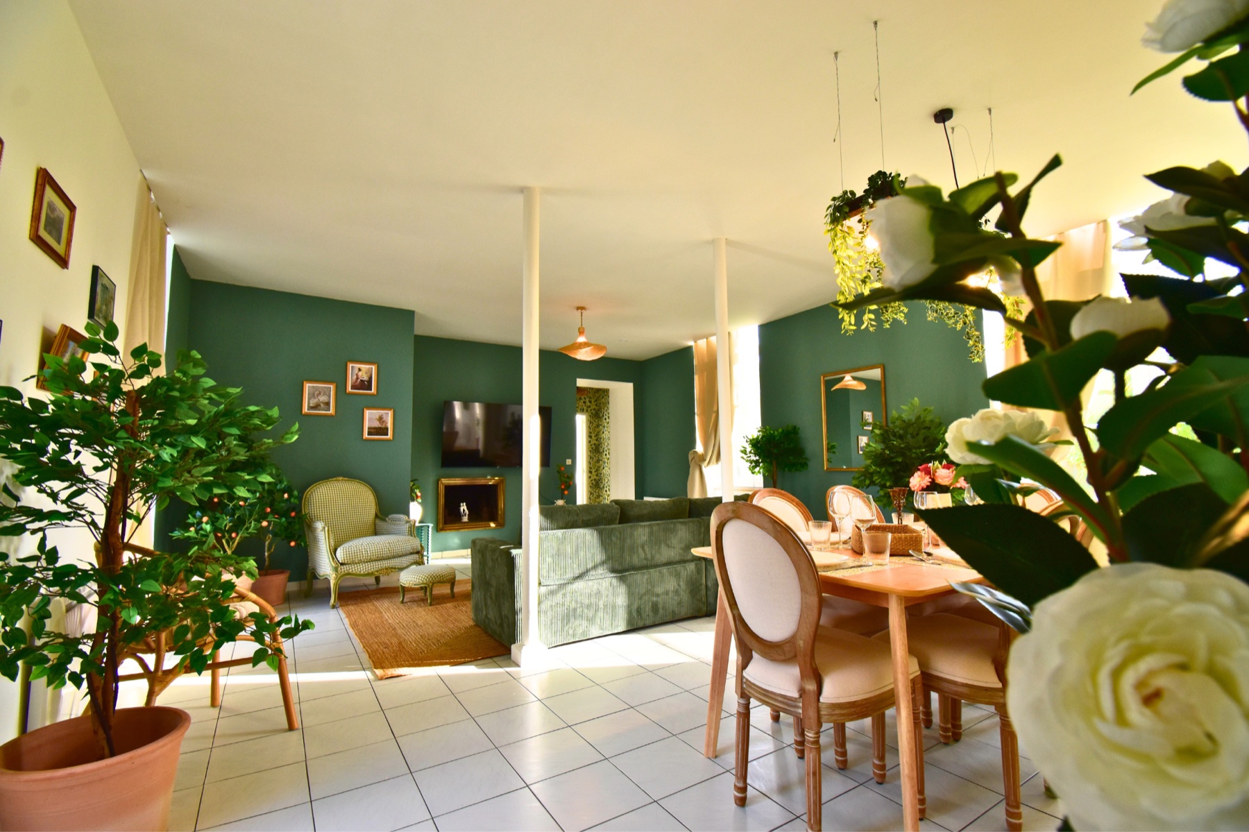 Appartement du Château de Ravenel pour hébergement de mariage dans l'Oise